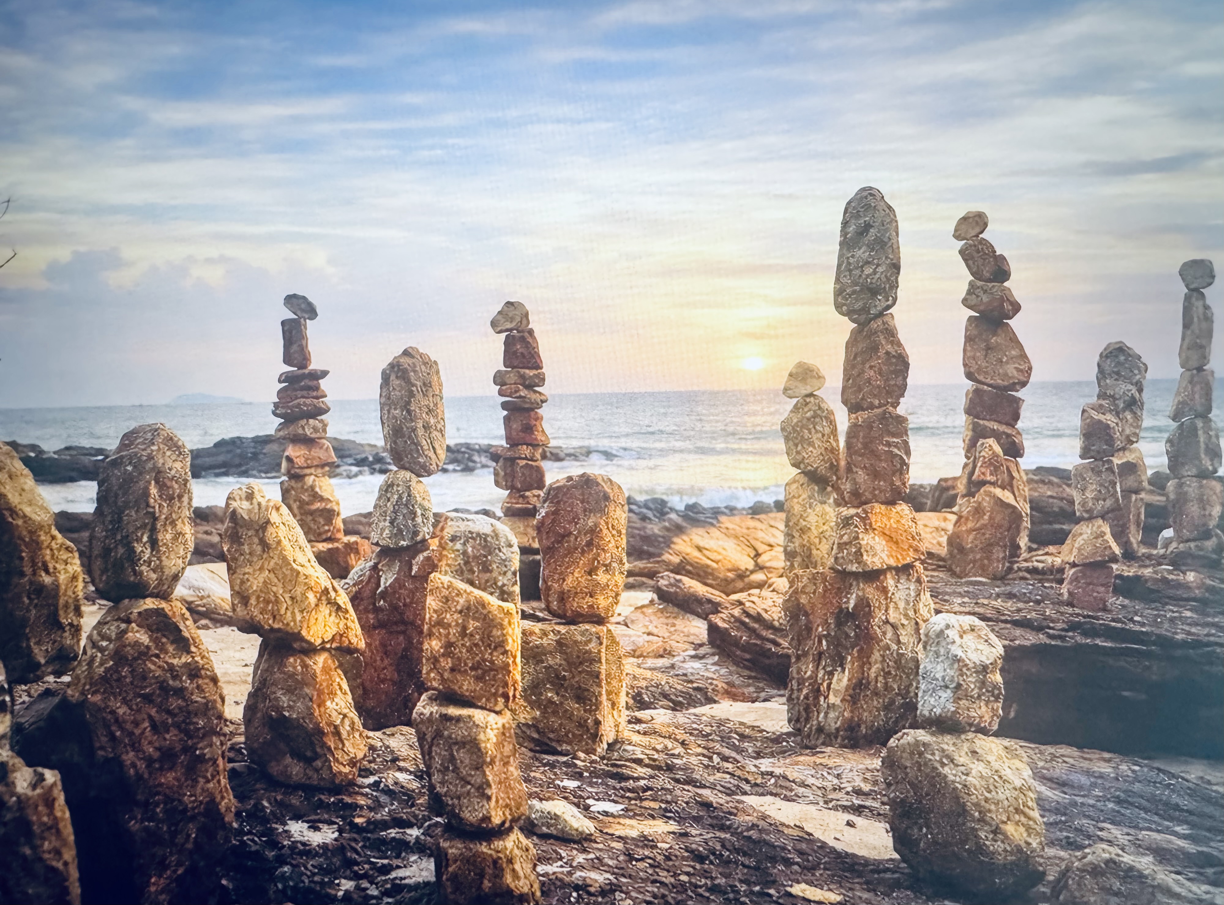 The rocks on Koh Samet beaches can be deeply meditative.